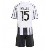 Juventus Pierre Kalulu #15 Hjemmedraktsett Barn 2025-26 Kortermet (+ korte bukser)